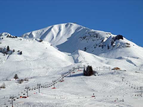 pistes de ski du Grand Bornand