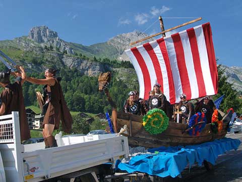 pendant la fête de l'Alpage